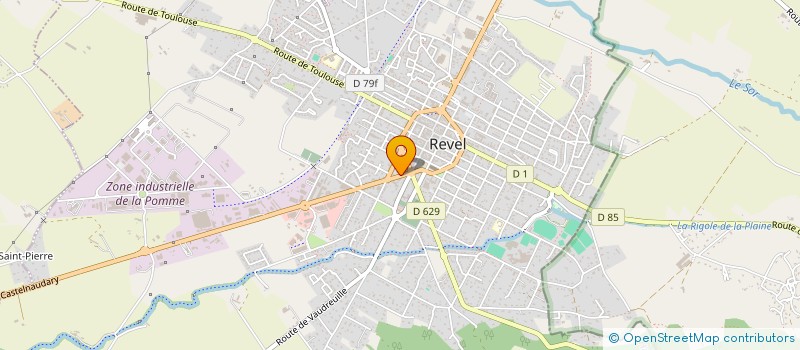 localisation de l'entreprise ASSOC INSERTION LOCALE EMPLOI SERVICES à REVEL