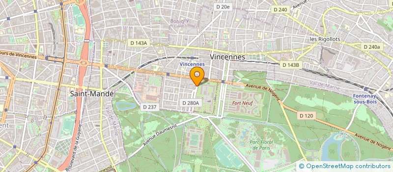 localisation de l'entreprise ASSOC INSERTION PAR LES MULTIMEDIA à VINCENNES