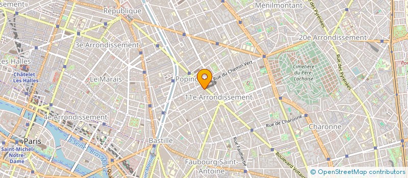 localisation de l'entreprise ASSOC INSERTION SOCIALE EDUCATIVE  PARIS