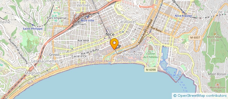 localisation de l'entreprise ASSOC INTERACTIVE DEMANDEURS D'EMPLOI à NICE