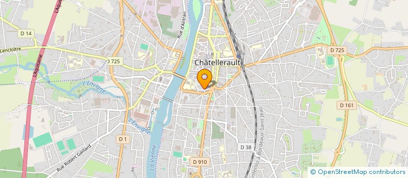 localisation de l'entreprise ASSOC INTERM TRAVAIL INSERT SOLIDARITE à CHATELLERAULT