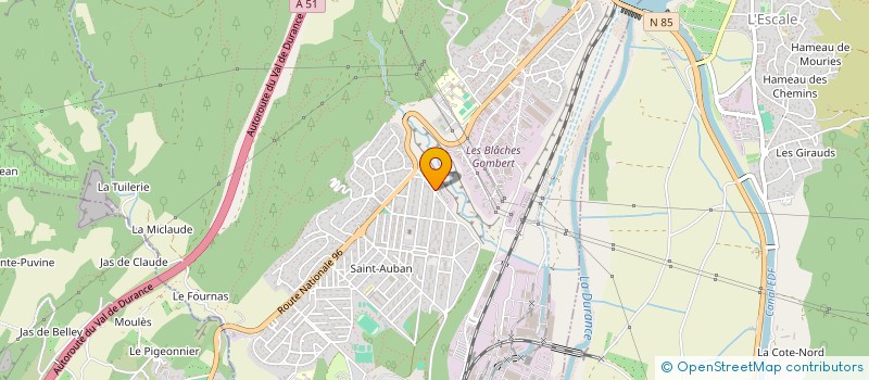 localisation de l'entreprise ASSOC INTERMEDIAIRE GENERANT L EMPLOI à CHATEAU-ARNOUX-SAINT-AUBAN