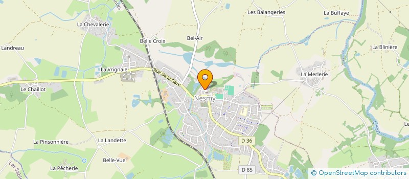 localisation de l'entreprise ASSOC INTERMEDIAIRE VALLEE DE L'YON à NESMY