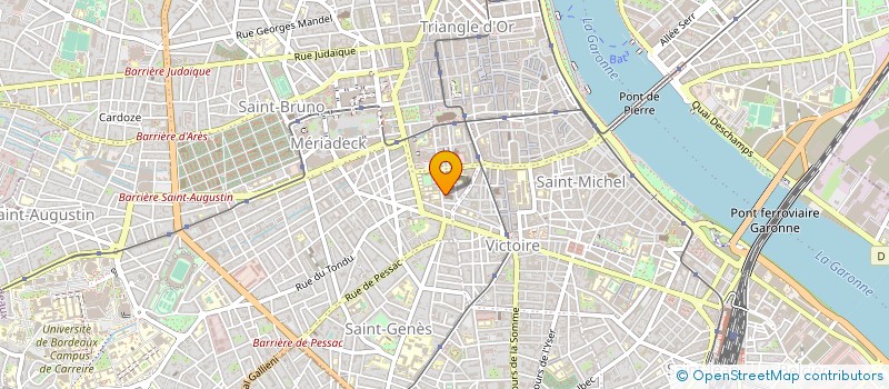 localisation de l'entreprise ASSOC INTERNES HOPITAUX à BORDEAUX