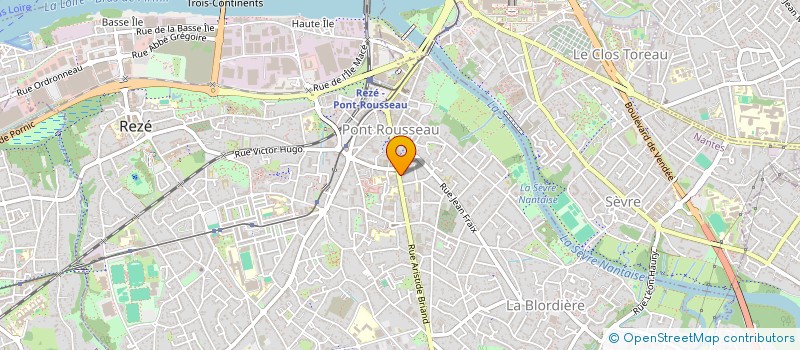 localisation de l'entreprise ASSOC ISERAN à REZE