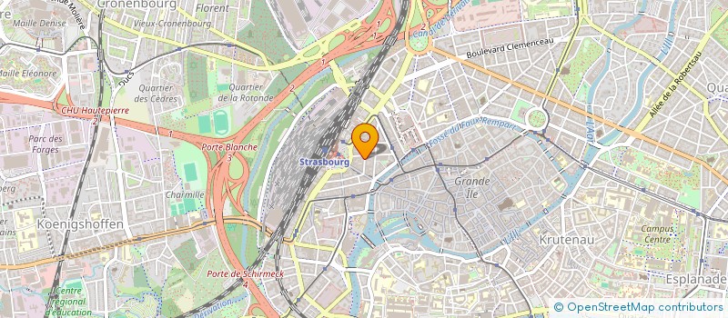 localisation de l'entreprise ASSOC ISLAMIQUE DE L EST DE LA FRANCE à STRASBOURG