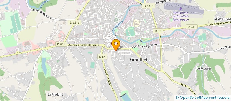 localisation de l'entreprise ASSOC JEUNE CHAMBRE ECONOMIQUE GRAULHET à GRAULHET