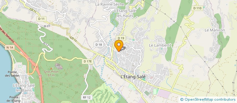 localisation de l'entreprise ASSOC JEUNESSE SPORTIVE ETANG SALE à L ETANG SALE