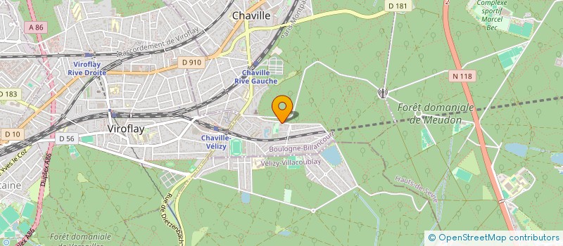 localisation de l'entreprise ASSOC JEUX DE  L'ESPRIT DES CHAVILLOIS à CHAVILLE
