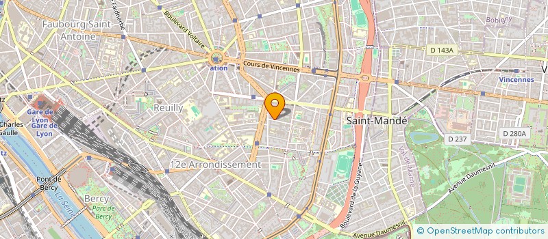 localisation de l'entreprise ASSOC KERNEL-WEB  PARIS