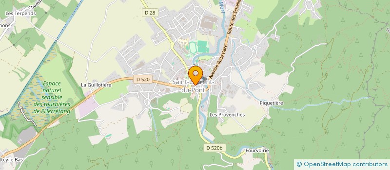 localisation de l'entreprise ASSOC L'ART ET LA MANIERE  SAINT-PIERRE-DE-CHARTREUSE