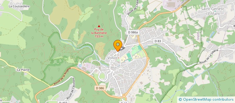 localisation de l'entreprise ASSOC  L ATELIER DU PTIT VENT  ENVAL