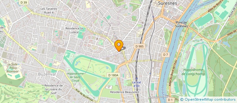 localisation de l'entreprise ASSOC L'ENFANT DU LIBAN à SURESNES