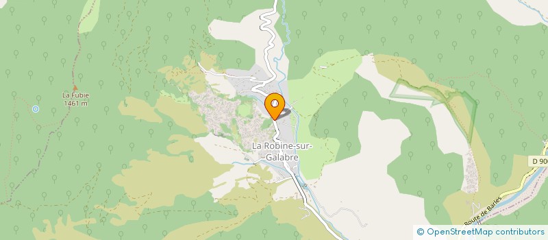 localisation de l'entreprise ASSOC L ESCOLETA  LA ROBINE-SUR-GALABRE