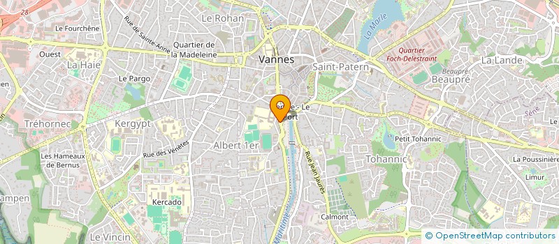 localisation de l'entreprise ASSOC LA BRISEE à VANNES