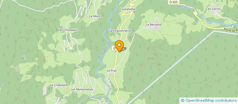 localisation de l'entreprise ASSOC LA CHEVAUCHEE EN BEAUFORTAIN à BEAUFORT
