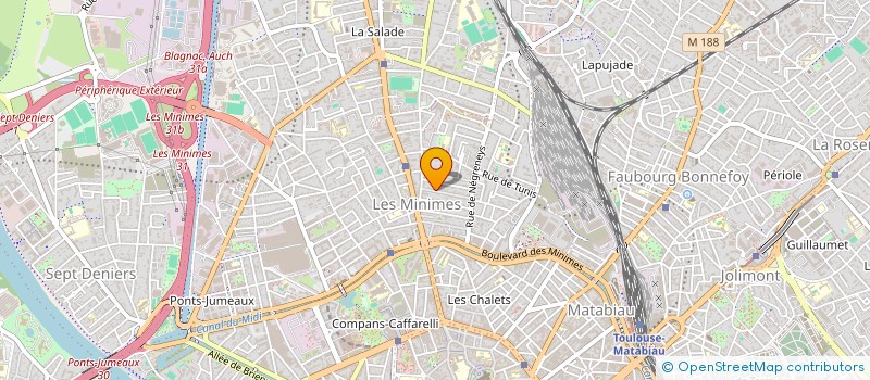 localisation de l'entreprise ASSOC LA CYCLADE TOULOUSAINE à TOULOUSE