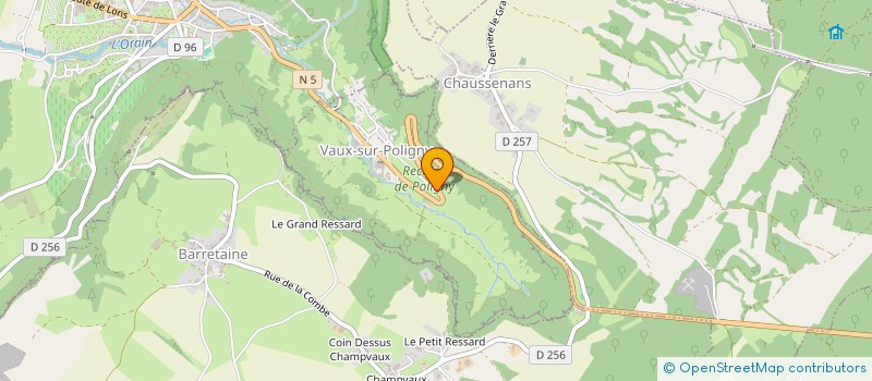 localisation de l'entreprise ASSOC  LA LICORNE MUSE à AUMONT