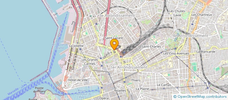localisation de l'entreprise ASSOC LA MAISON DE L ETRANGER à MARSEILLE