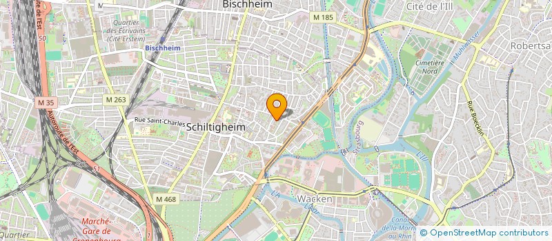 localisation de l'entreprise ASSOC LA MONTEE à SCHILTIGHEIM