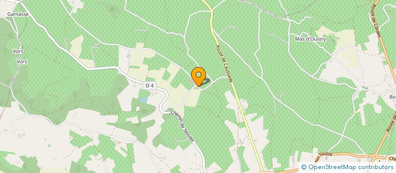 localisation de l'entreprise ASSOC LA PLACE ROYALE  GAILLAC