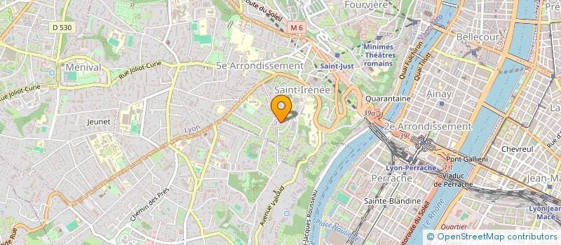 localisation de l'entreprise ASSOC LA RONDE FOLKLORIQUE à LYON