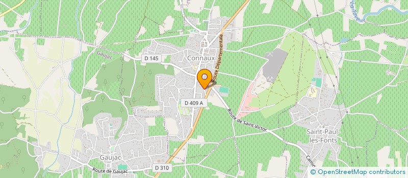 localisation de l'entreprise ASSOC LAIQUE PARENT ELEVE ECOLE PUBLIQUE  TRESQUES