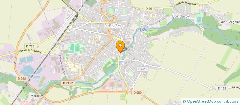localisation de l'entreprise ASSOC LAURENT MARTINS TEIXEIRA SARL à PITHIVIERS