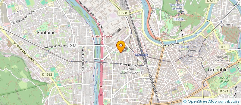 localisation de l'entreprise ASSOC LE GOUTAROU à GRENOBLE