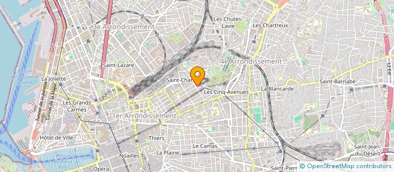 localisation de l'entreprise ASSOC LE JAZZ à MARSEILLE