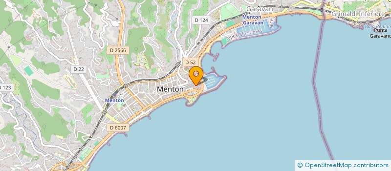 localisation de l'entreprise ASSOC LE MENTONNAIS A LA UNE  MENTON