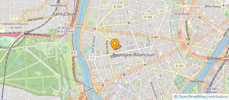 localisation de l'entreprise ASSOC LEARNING GAMES à BOULOGNE-BILLANCOURT