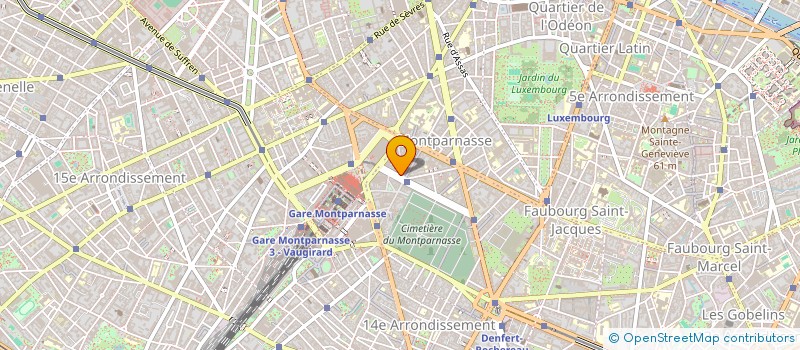 localisation de l'entreprise ASSOC LES AMIS D EDGAR  PARIS