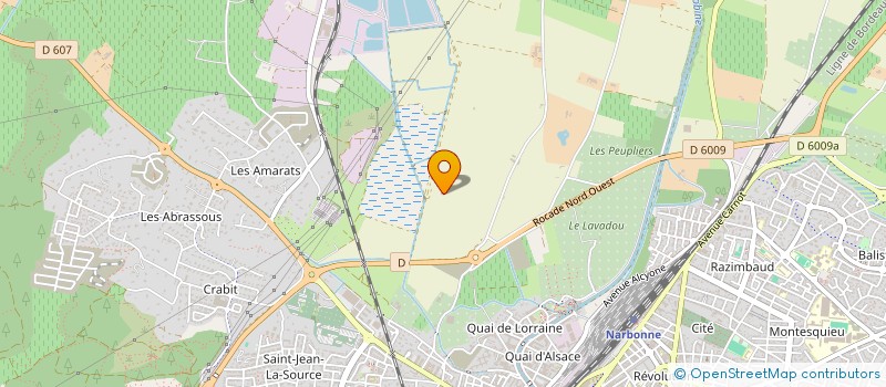 localisation de l'entreprise ASSOC LES AMIS D'EDOUARD PELISSIER à NARBONNE