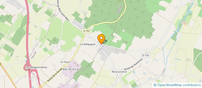 localisation de l'entreprise ASSOC LES AMIS DU RASSAY à VIVY