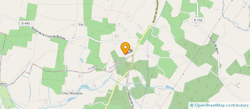 localisation de l'entreprise ASSOC LES CAGOUILLES DE BAIGNES  BAIGNES-SAINTE-RADEGONDE