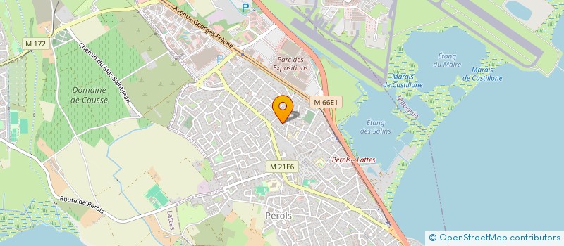 localisation de l'entreprise ASSOC LES COPAINS D'ABORD à PEROLS