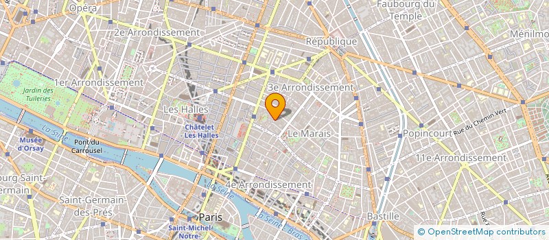 localisation de l'entreprise ASSOC LES JEUNES INSTANTS à PARIS