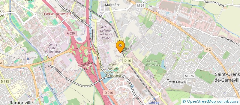 localisation de l'entreprise ASSOC LES NIDS D'ANGES à TOULOUSE