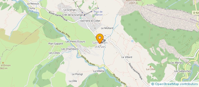 localisation de l'entreprise ASSOC LES PETITS DIABLES  SAINT-SORLIN-D ARVES