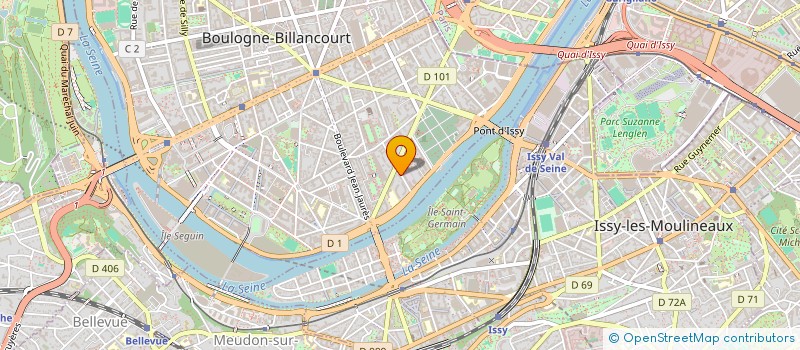 localisation de l'entreprise ASSOC LES TEMOINS DE JEHOVAH à BOULOGNE-BILLANCOURT