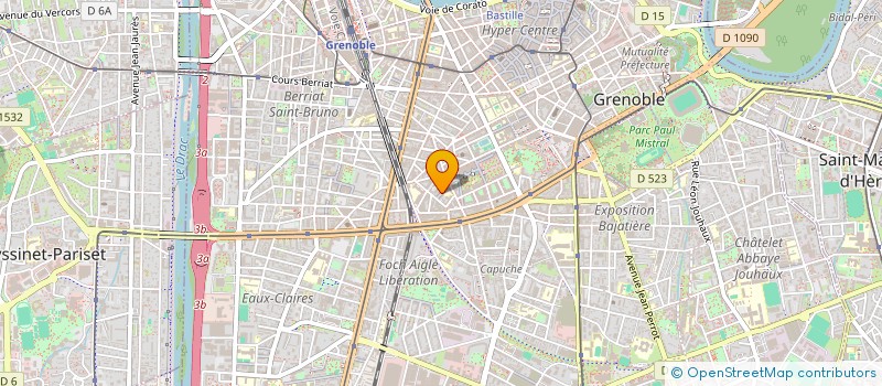 localisation de l'entreprise ASSOC LESBIENNES GRENOBLE VOIES D'ELLES  GRENOBLE