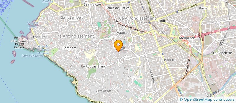 localisation de l'entreprise ASSOC LIAISONS MEDITERRANEENNES à MARSEILLE