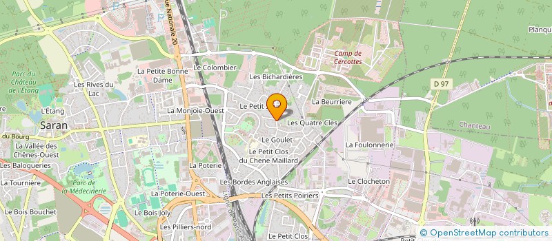 localisation de l'entreprise ASSOC LIGUE DES DROITS DE LA FEMME à SARAN