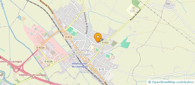 localisation de l'entreprise ASSOC LOC ADMR SOINS INFIRMIERS LAURAGAI  VILLEFRANCHE-DE-LAURAGAIS