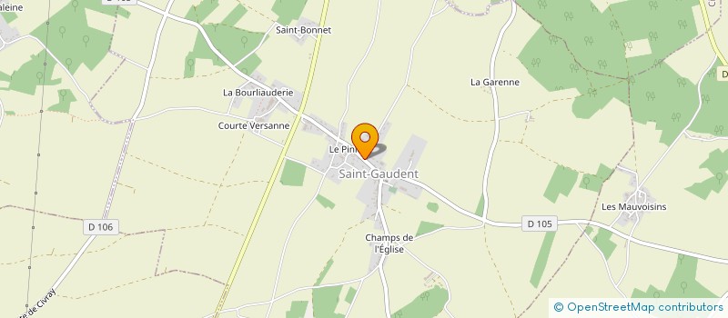 localisation de l'entreprise ASSOC LOCAL FRANCS CAMARADES  CIVRAY