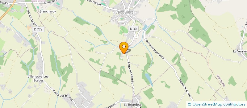 localisation de l'entreprise ASSOC LOCALE TEMOINS JEHOVAH VILLEMUR S  VACQUIERS