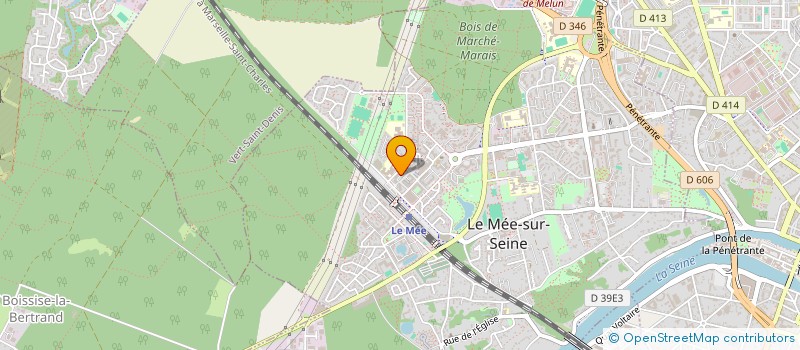 localisation de l'entreprise ASSOC LOCATAIRES SQ HENRI-MOISSAN  LE MEE-SUR-SEINE