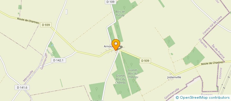 localisation de l'entreprise ASSOC LOISIRS FAMILIAUX FLIMOIS à GOMMERVILLE
