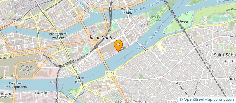 localisation de l'entreprise ASSOC LOISIRS VOILE ADULTES ADOSLESCENTS à NANTES